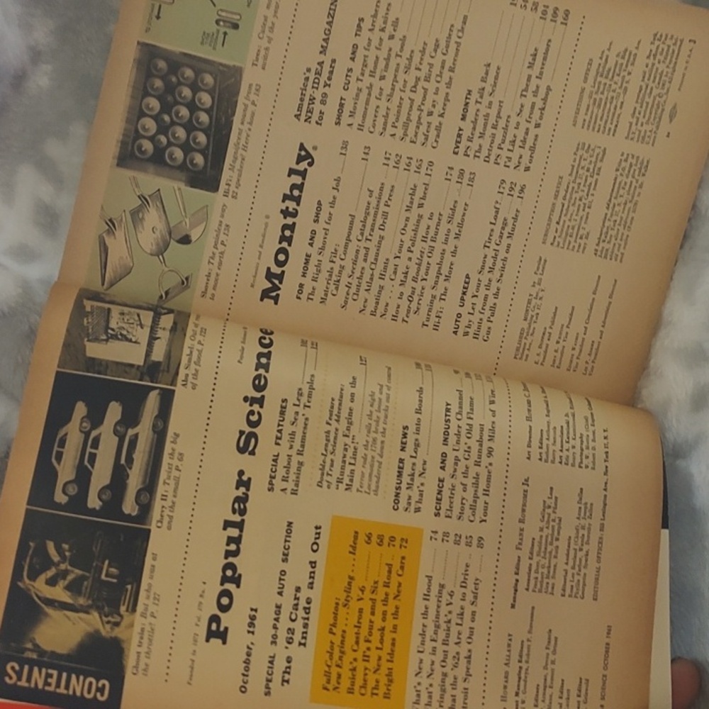 Popular Science Annual Auto Issue Magazine - Picture 4 of 9